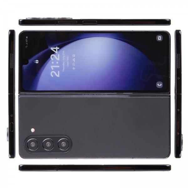 For Samsung Galaxy Z Fold5 Color Screen Non-Working Fake Dummy Display Model (Black)