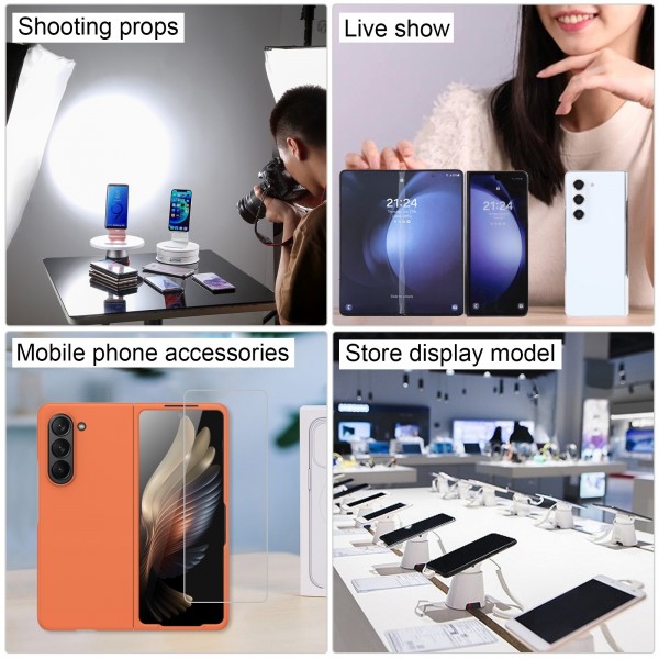 For Samsung Galaxy Z Fold5 Color Screen Non-Working Fake Dummy Display Model (Black)