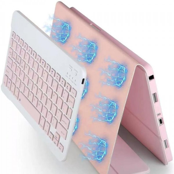 For Samsung Tab S10 FE+ 13.1 Bluetooth Keyboard Tablet Case(Black)