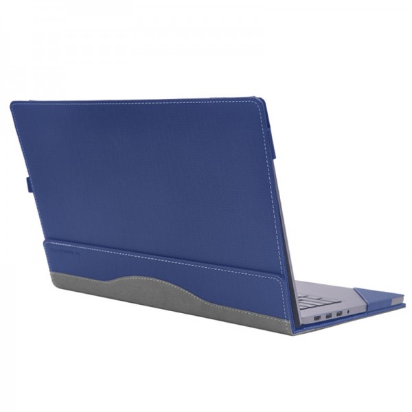 For Xiaomi Pro 15.6 2020 Laptop Anti-Drop Leather Protective Case(Dark Blue)