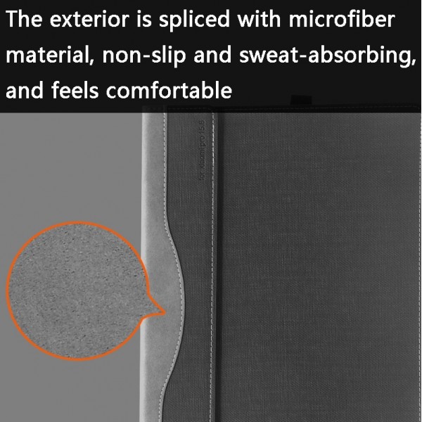 For Xiaomi Pro 15.6 2020 Laptop Anti-Drop Leather Protective Case(Dark Blue)