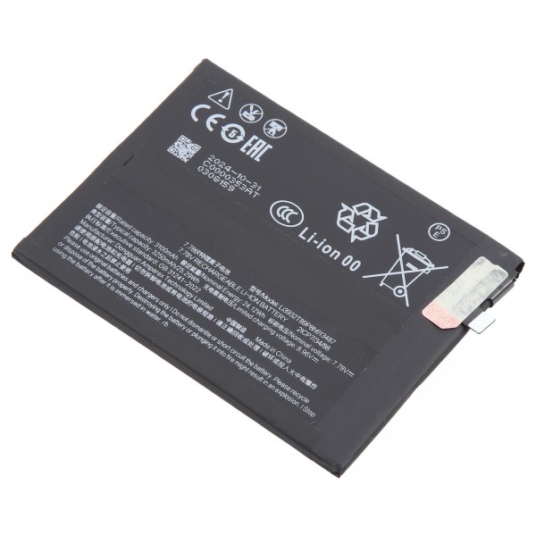 For ZTE Nubia RedMagic 9 Pro Li3932T89P8h613487 3250mAh Battery Replacement