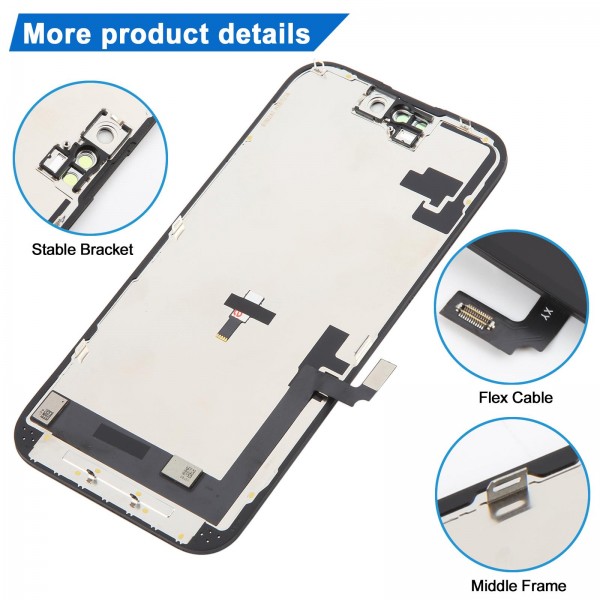 For iPhone 16 HD+ incell Screen