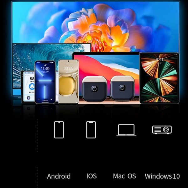 G59 4K 2.4GHz/ 5GHz Wireless HDMI Display Dongle Miracast Adapter