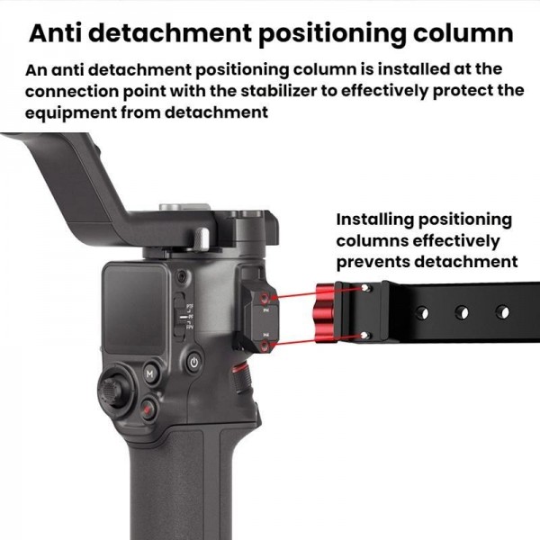 Gimbal Wooden Handle Chute Snail Gimbal Side Handle Grip,For DJI RS 4 Mini / 4 PRO / 3 / 3 Mini / 3 PRO / 2, Spec: Single Handle