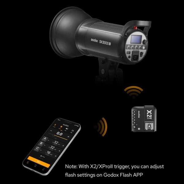 Godox SK400II-V Studio Flash Photo Light 400Ws Bowens Mount Monolight Light (AU Plug)