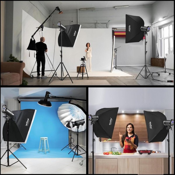 Godox SK400II-V Studio Flash Photo Light 400Ws Bowens Mount Monolight Light (AU Plug)