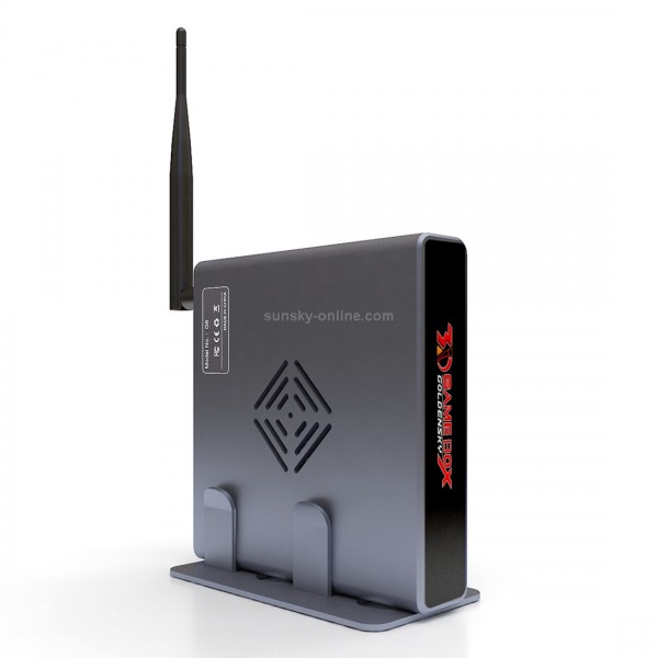 Goldensky G6 2.4G WiFi Game Console 3D Games 2418 Classic Games Console with Controller for Family TV Retro Game(US Plug)