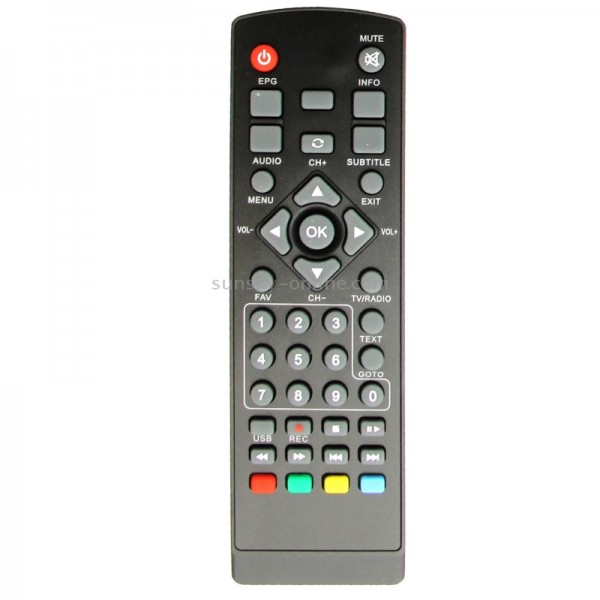 H.264 / MPEG-4 1080P HD DVB-T2 Digital TV Receiver Set Top Box(Black)