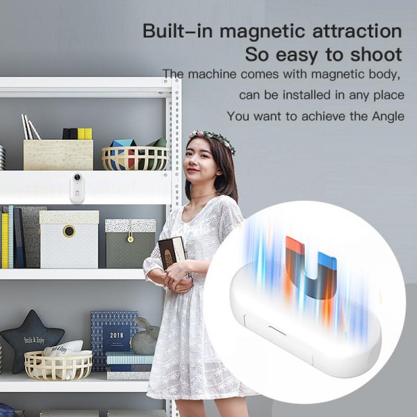 H88 4K Thumb Sports Camera Mini WiFi Camera, Specification:Simple Version(Black)