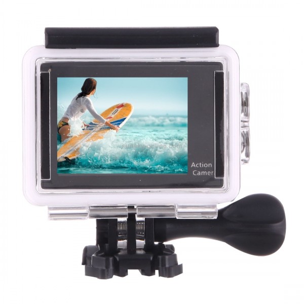 H9 4K Ultra HD1080P 12MP 2 inch LCD Screen WiFi Sports Camera, 170 Degrees Wide Angle Lens, 30m Waterproof(Black)