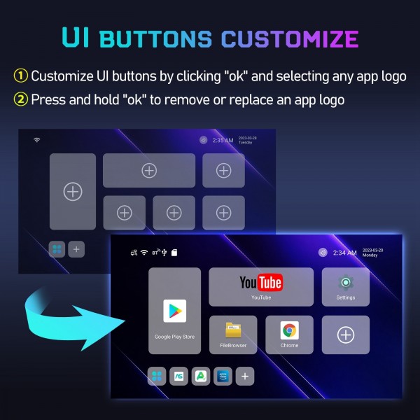 H96 Max 8K Ultra HD Smart TV Box Android 13.0 Media Player with Remote Control, RK3528 Quad-Core, 4GB+64GB(AU Plug)