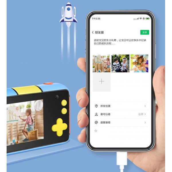 HD Digital Camera Toy Children Mini SLR Camera