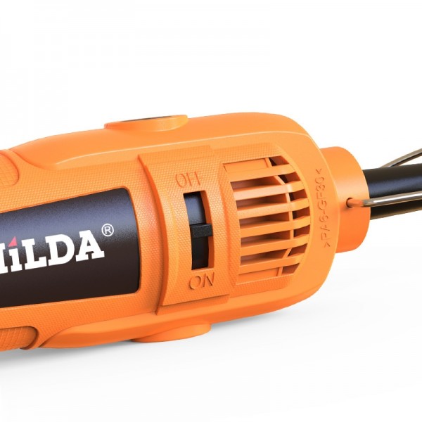 HILDA Power Grinder And Brush Sharpener Set Sharpening Tool Set, EU Plug, Model: With Soft Shaft