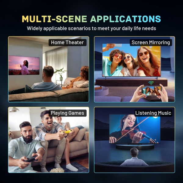 HK1 RBOX X50 Android 14 Smart TV Box with Remote Control, 4GB+32GB, Amlogic S905A Quad-Core(EU Plug)