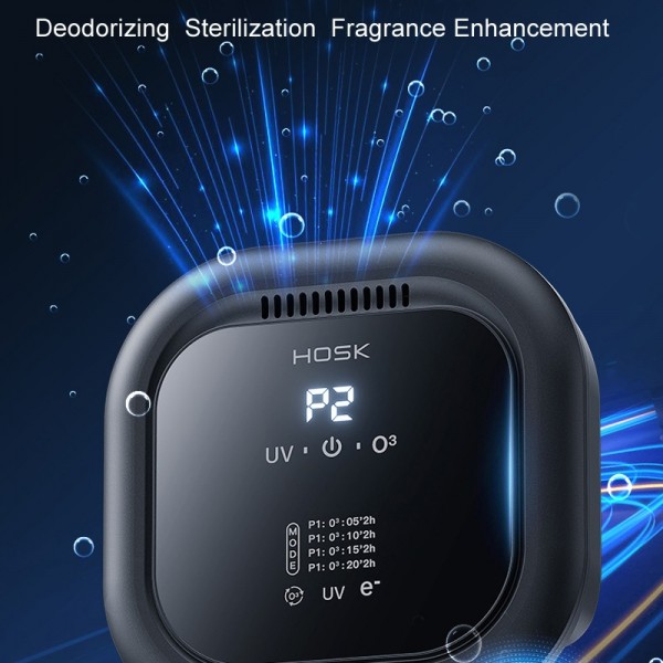 HOSK XT-01 UV Pet Air Purifier Household Deodorant Ozone Generator, Size: USB Plug(White)