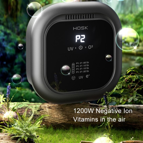 HOSK XT-01 UV Pet Air Purifier Household Deodorant Ozone Generator, Size: USB Plug(White)