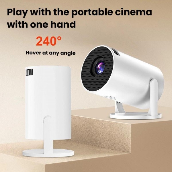 HY200 Home 1080P Projector Mini HD Smart WiFi Projector US Plug