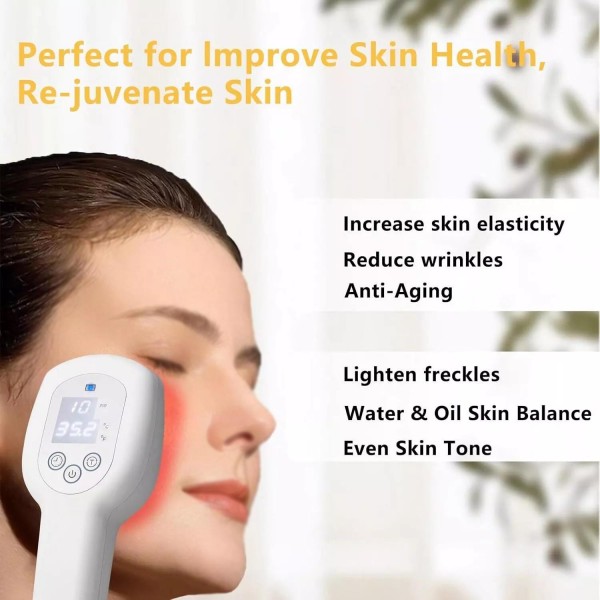 Home Full Body Pain Relief Infrared Physiotherapy Device with APP(White)