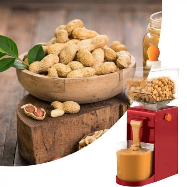 Household Electric Peanut Butter Machine Small Cooking Grinder(UK Plug)