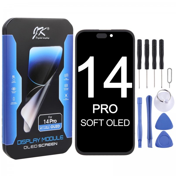 JK Soft OLED LCD Screen For iPhone 14 Pro