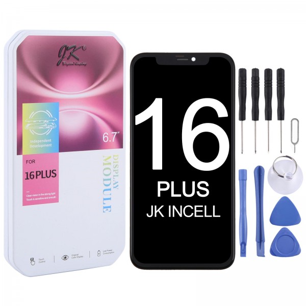 JK incell LCD Screen For iPhone 16 Plus