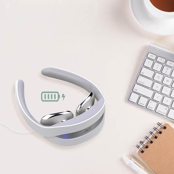 JKP LG-A3 Cervical Vertebra Massager Mini Folding  Meridian Neck Protection Physiotherapy, Size: 159x129x61.5 mm(Gray)