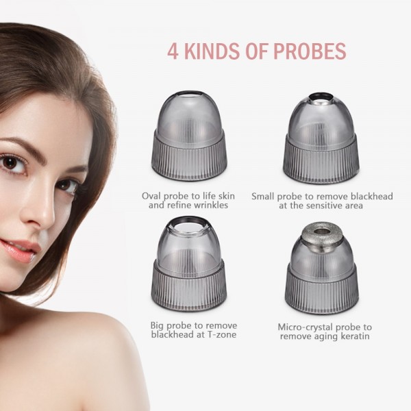 K-SKIN KD803A 3 Level Intensity Blackhead Removal Pore Cleaner Suction Rechargeable Black Spot Cleaner Facial Cleaning Machine