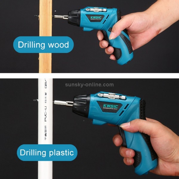 KANGRUI 4.8V Multi-functional Household Electric Screwdriver Electric Drill Electric Screwdriver Set
