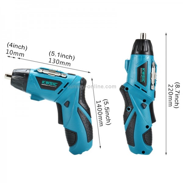 KANGRUI 4.8V Multi-functional Household Electric Screwdriver Electric Drill Electric Screwdriver Set