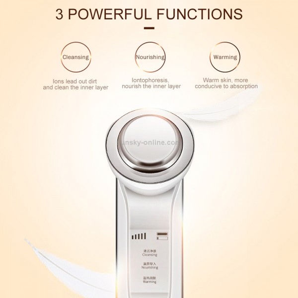 KD9960 Ion Beauty Introduction Instrument Face Cleansing Massager Skin Rejuvenation Thermostat Deep Clean Acne Therapy