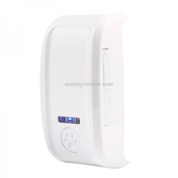 KH-909 Universal IPX6 Waterproof GPS Tracker for Pet / Kid / the Aged (White + Black)