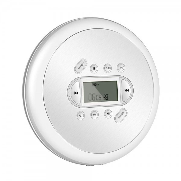 Kecag Mini Portable CD Player Walkman Study and Repeat Retro MP3 Music CD Player(KC-707)