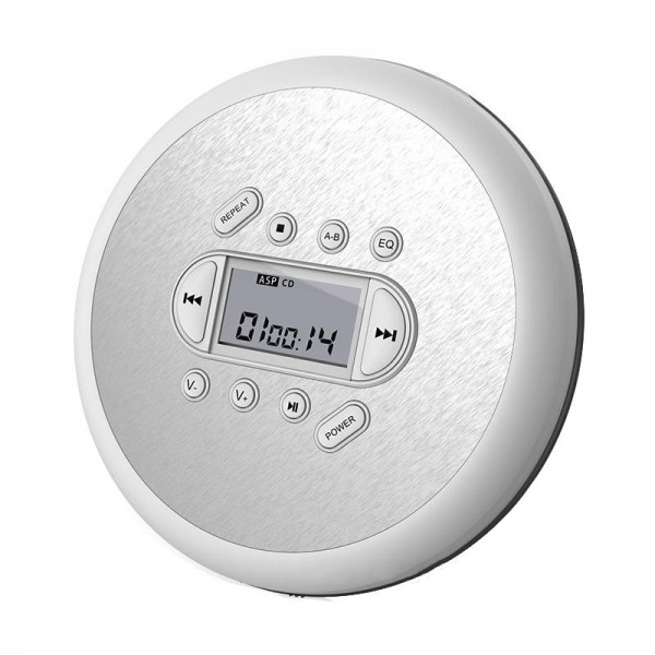 Kecag Mini Portable CD Player Walkman Study and Repeat Retro MP3 Music CD Player(KC-707)