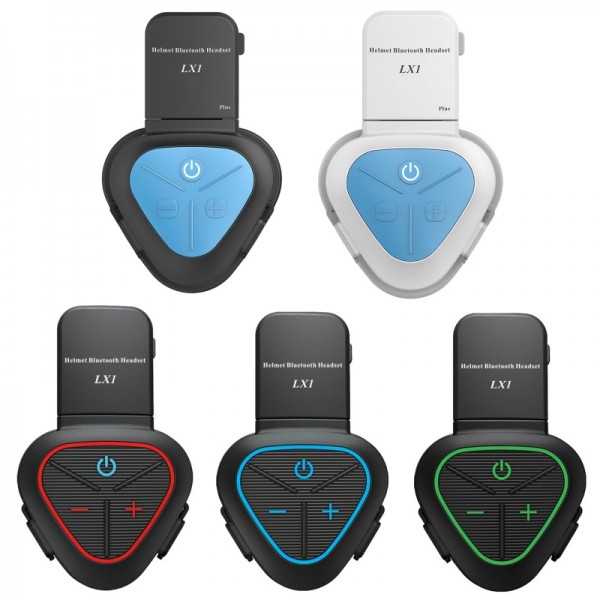 LX1 Motorcycle Half Helmet Waterproof Wireless 5.3 Bluetooth Headset, Version: English(Classic Green)