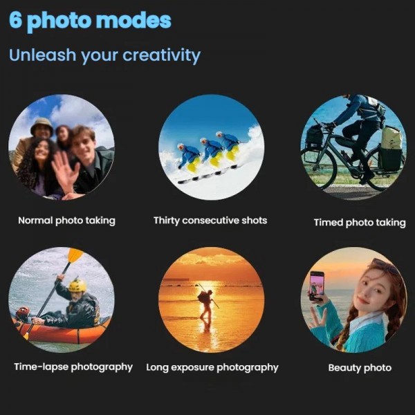 M40R With Remote Control 5K Action Camera Anti-Shake Outdoor HD Shooting Cycling Recorder Under Dive Camera