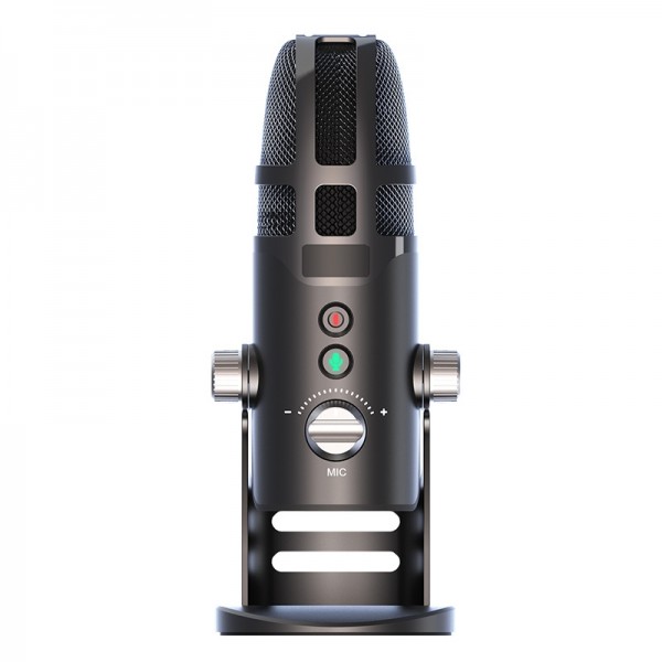M9 RGB Condenser Microphone Built-in Sound Card,Style: Computer+32G Recording Card
