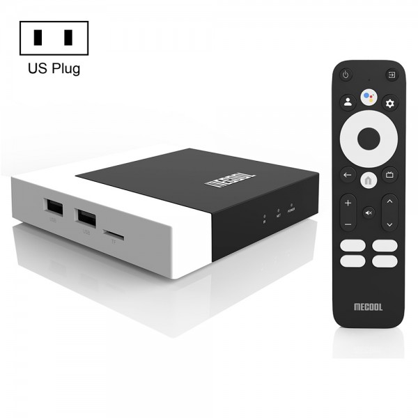 MECOOL KM7 Plus Android 11 Smart TV Set Top Box, Amlogic S905Y4 Quad Core, 2GB+16GB, Plug Type:US Plug