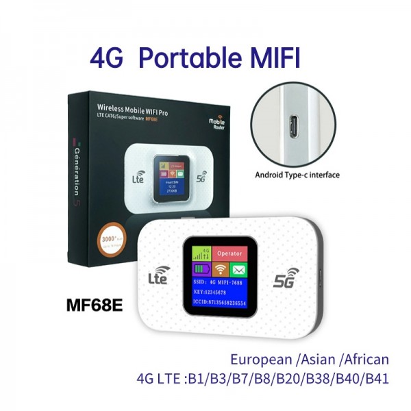 MF68E Eurasian Version 4G Mobile WiFi Plug-in Wireless Router Car Portable WiFi