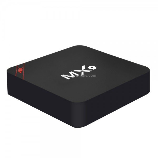 MX9 4K TV Box Android 10.0 Media Player wtih Remote Control, Rockchip RK3229 Quad Core ARM Cortex-A7,  2GB+16GB, 5G WiFi / Ethernet / TF / USB