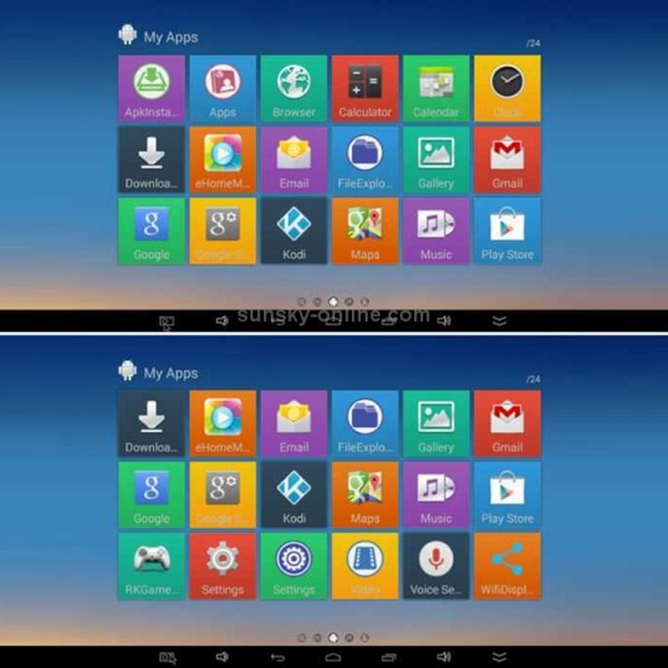MXQ 4K TV Box Android 10.0 Media Player with Remote Control, Allwinner H3 Quad Cortex-A7, 1GB+8GB, Dual-Band / Ethernet / TF / USB