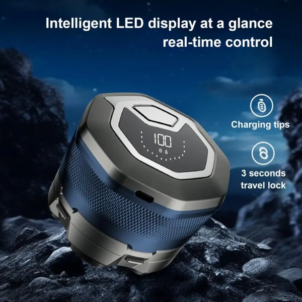 Magnetic Intelligent Six-Blade Washable Electric Shaver(USB)