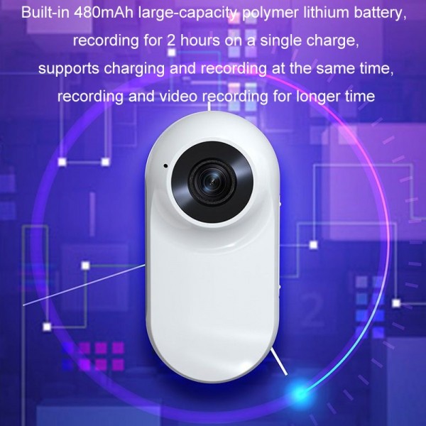 Magnetic Thumb Camera Portable HD Camera For Outdoor Cycling, Model: Standard