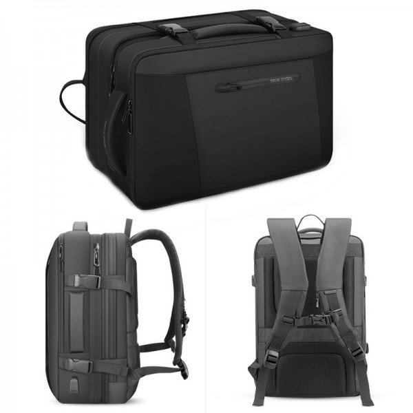 Mark Ryden 17.3 Inch Men Large Capacity Oxford Cloth Computer Backpack,Style: Raincoat Style