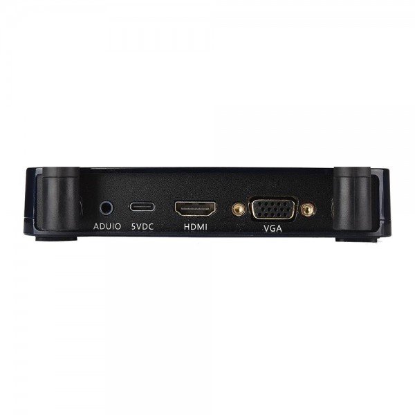 Measy AM1810 3 in 1 Wireless Screen Projector with Transmitter and Receiver, Plug:EU Plug