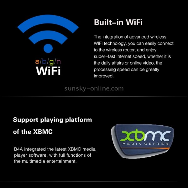 Measy B4A Amlogic S802 Quad Core Android 4.4 Smart TV Box 4K Ultra HD Media Player