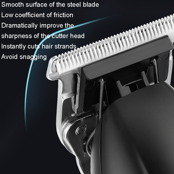 Men Electric Haircutting Tools Set Sculpting Electric Clipper(Black)