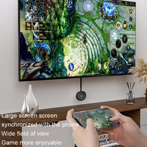 MiraScreen G26 Wireless HD Home TV Screen Projector, Specification: 2.4G+1080P (Black)