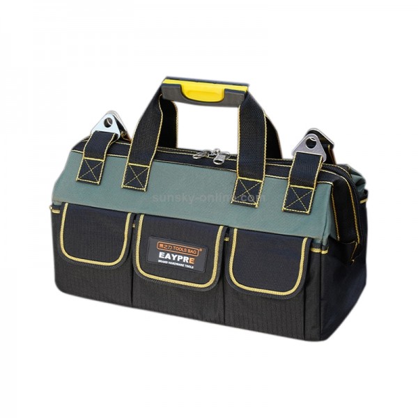 Multi-function Oxford Cloth Cloth Bottom Electrician Belt Pouch Maintenance Tools Handbag Shoulder Bag Convenient Tool Bag, Size : 20 inch