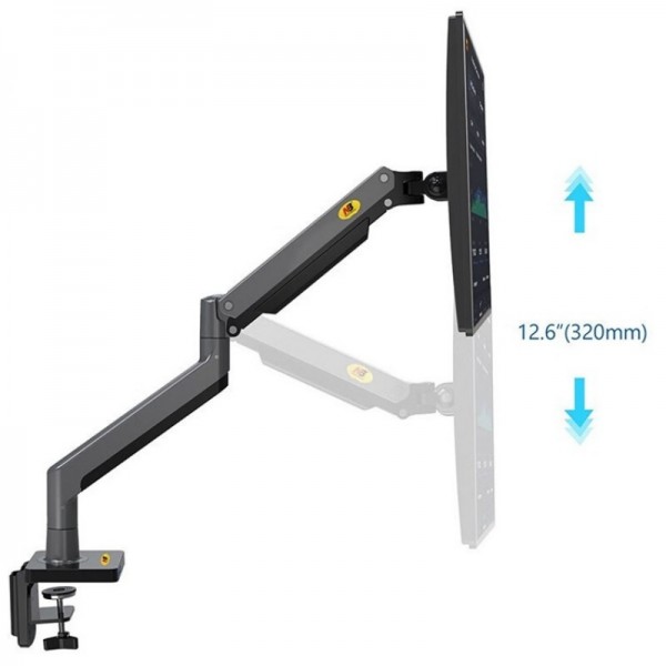 NB G45 22-40 inch Adjustable Aluminum Alloy Bracket Rotatable Computer Monitor Holder